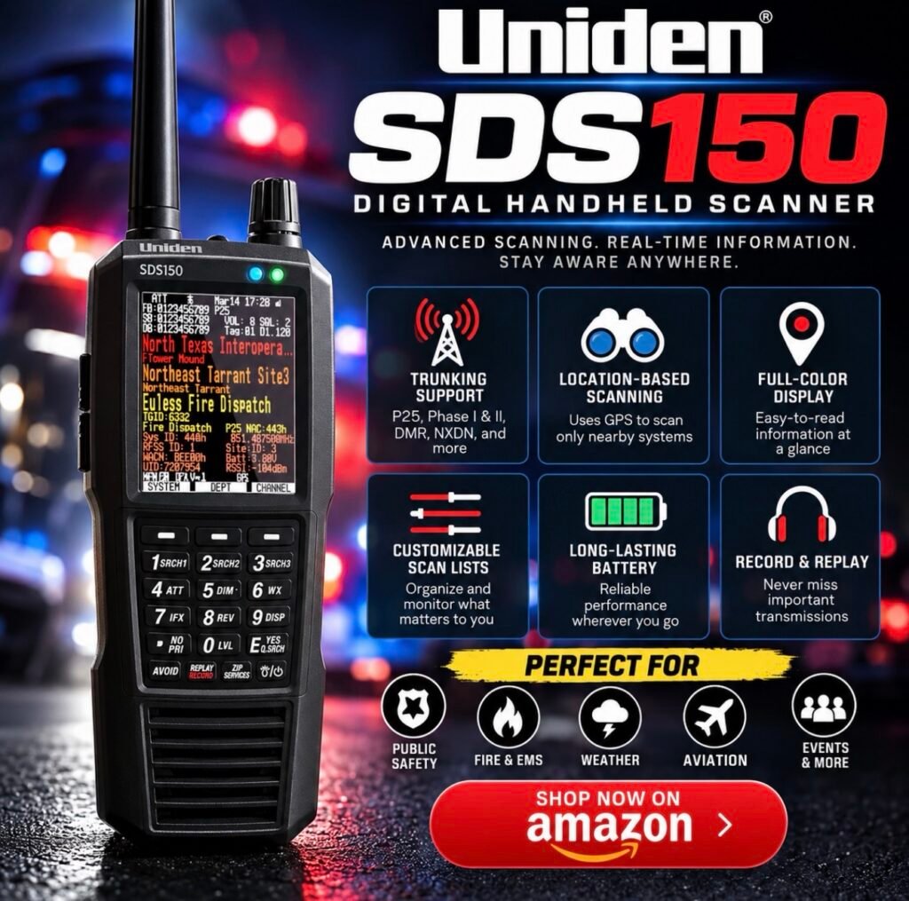 Link to Police Scanner on Amazon